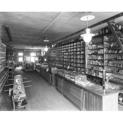 Oilwell Supply Store Inside Circa 1890